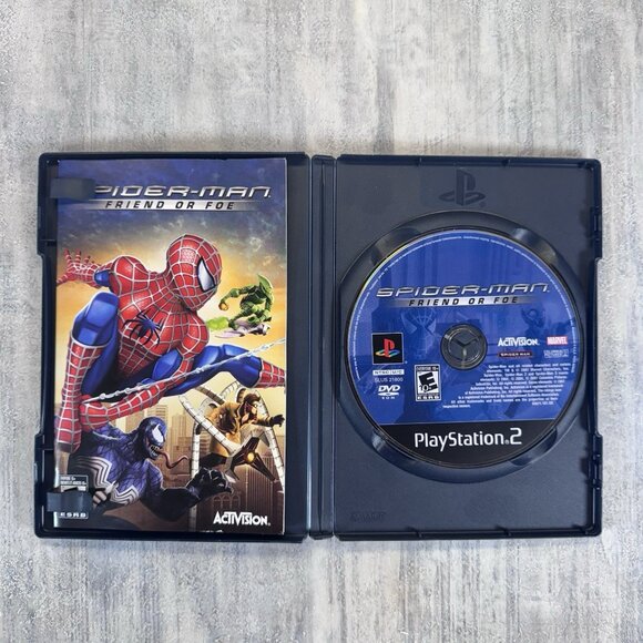 Spider-Man: Friend or Foe (Sony PlayStation 2) PS2 Game - Tested ✅ - Picture 4 of 5